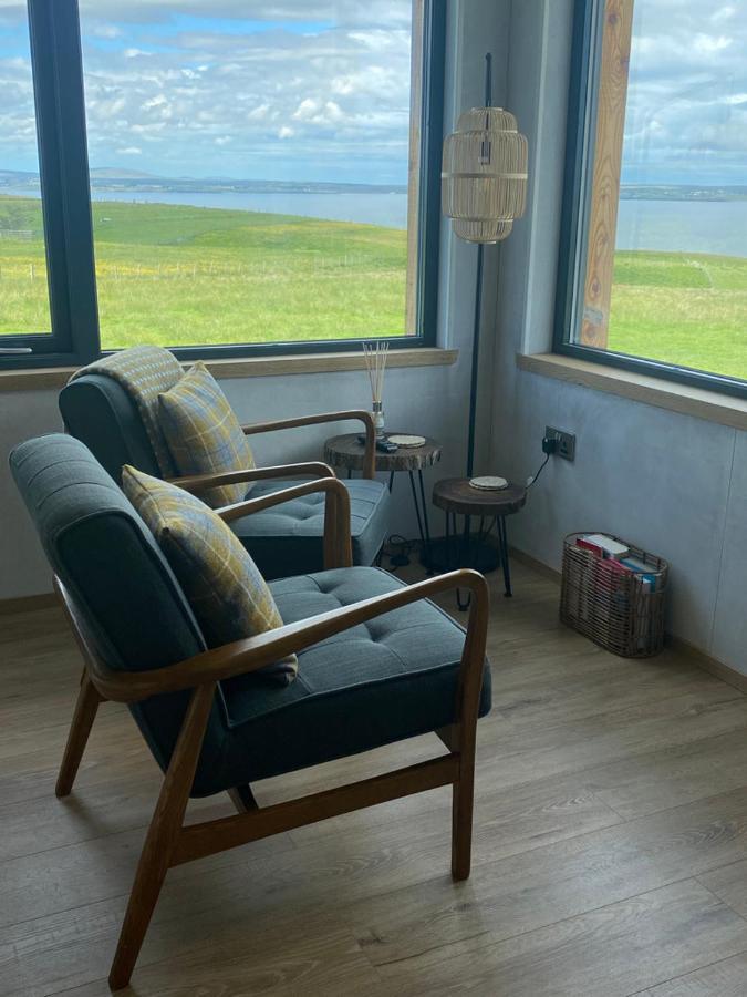 Unique Luxurious Cabin On Sea View Working Croft Garrabost Экстерьер фото