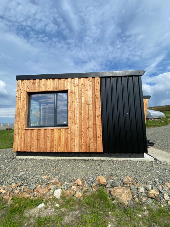 Unique Luxurious Cabin On Sea View Working Croft Garrabost Экстерьер фото